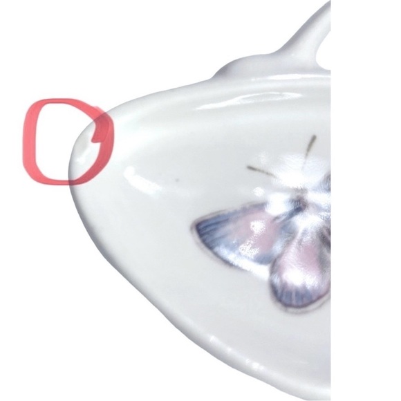 Portmeirion BOTANIC
GARDEN BUTTERFLIES & APPLE TEA
POT Spoon Rest/Holder - Picture 7 of 16